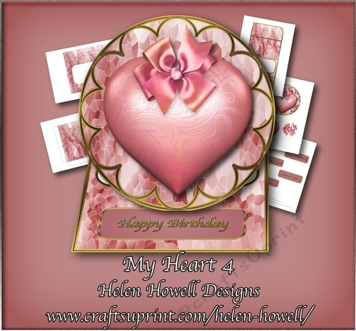 My Heart 4 - Easel Card - Multi Occasions
