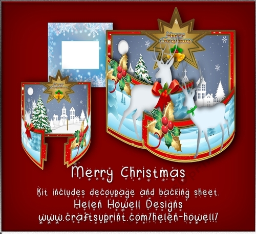 Merry Christmas - Bendy Card