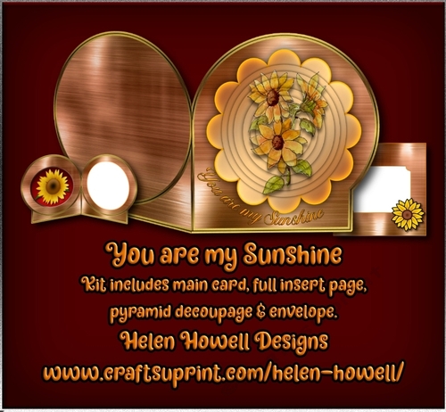 You are my Sunshine - Pyramid Card 