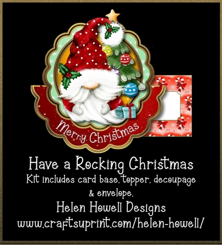 Have a Rocking Christmas - Rocker Card