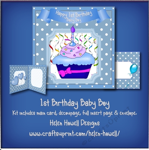 1st Birthday Baby Boy