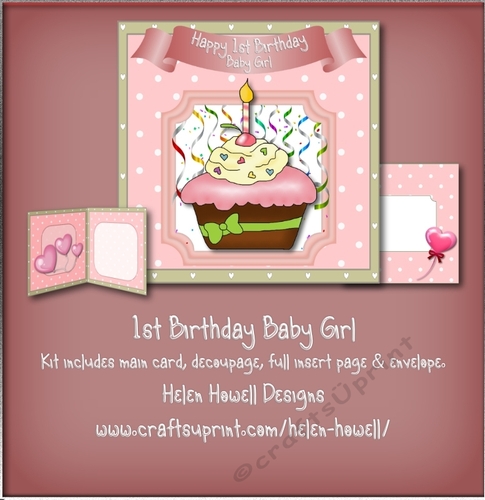 1st Birthday Baby Girl