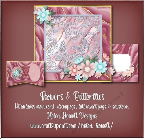 Flowers & Butterflies 