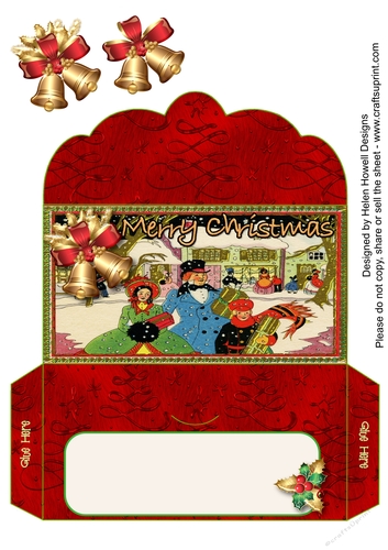 Old Fashioned Christmas -  Money Wallet