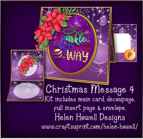 Christmas Message 4 - Tent Card