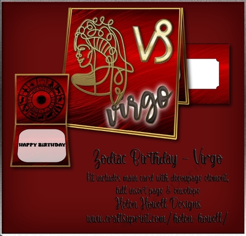 Zodiac Virgo - Unisex Card
