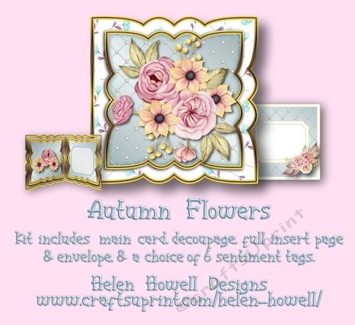 Autumn Flowers - Multi Occasions Card
