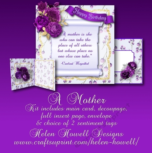 A Mother - Birthday/Mothers Day Card