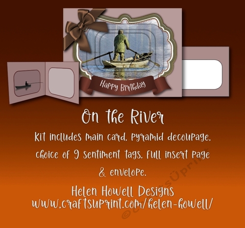 On the River - Birthday/Fathers Day Card