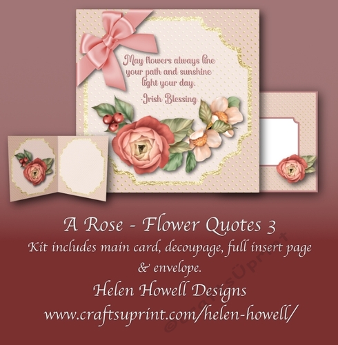A Rose - Flower Quote Cards 3