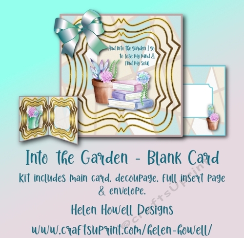 Into the Garden - Blank Card