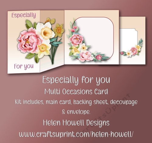 Especially for you - Multi Occasion - Fold Back Card
