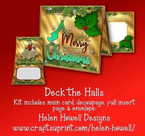 Deck the Halls - Tent Card