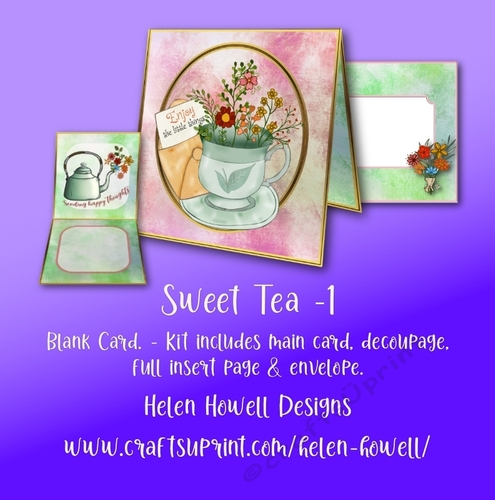 Sweet Tea 1 - Blank Card