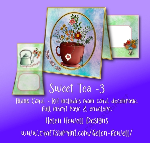 Sweet Tea 3 - Blank Card