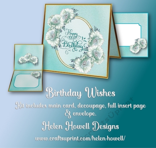 Birthday Wishes - Tent Card