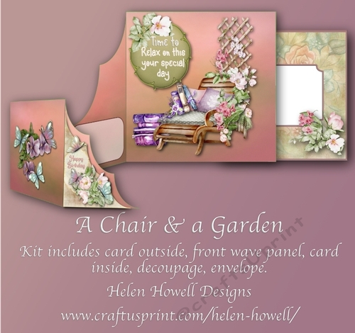 A Chair and a Garden - Wave Card