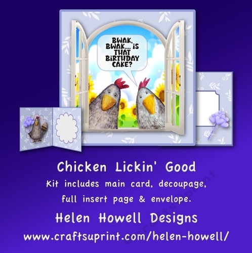 Chicken Lickin Good - suitable for both female and male.