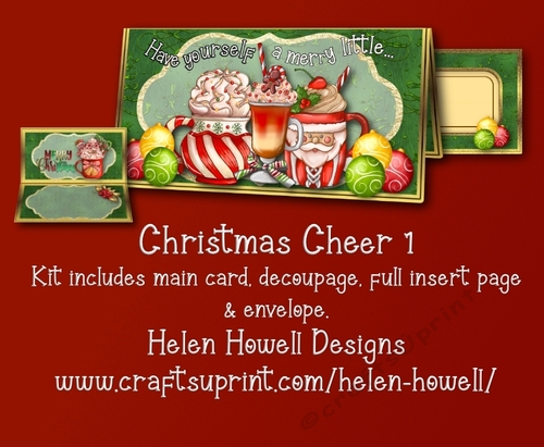 Christmas Cheer 1 - Tent Card