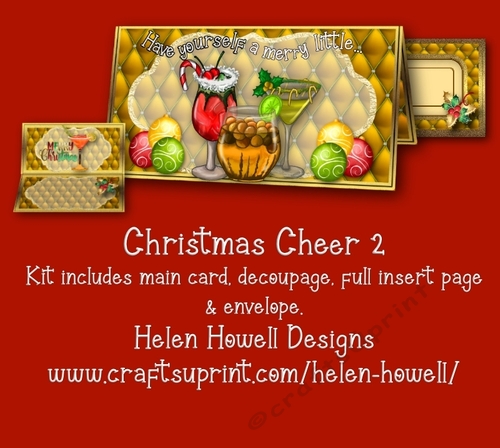 Christmas Cheer 2 - Tent Card