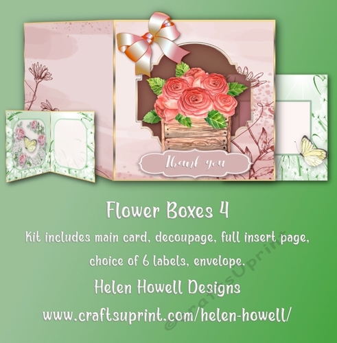 Flower Boxes 4 - Multi Occasions card