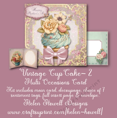 Vintage Cup Cake - 2