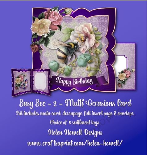 Busy Bee - 2 - Multi Occasions Card 