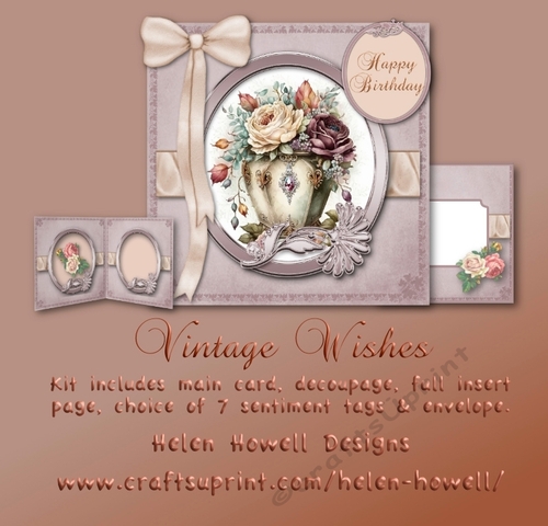 Vintage Wishes - Multi Occasions Card