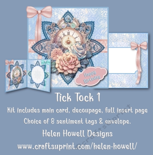 Tick Tock - 1 - Multi Occasions Card