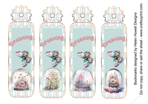Globe full of Dreams - Bookmarks