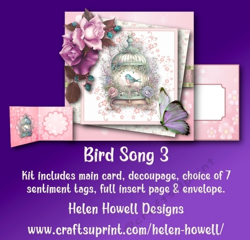 Bird Song 3 - Multi Occasions Card