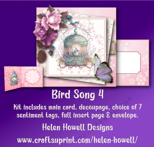 Bird Song 4 - Multi Occasions Card