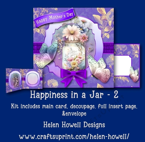 Happiness in a Jar - 2 - Multi Occasions Card