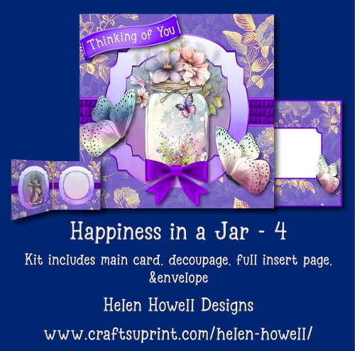 Happiness in a Jar - 4 - Multi Occasions Card