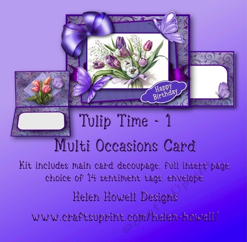 Tulip Time - 1 - Multi Occasions Card