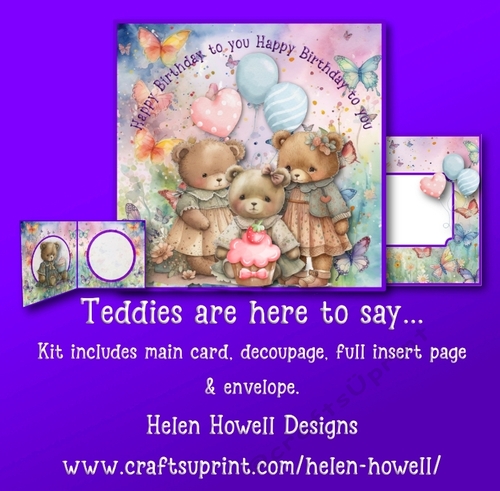 Teddies are here to say...