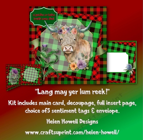 Lang may yer  lum reek! - Unisex card