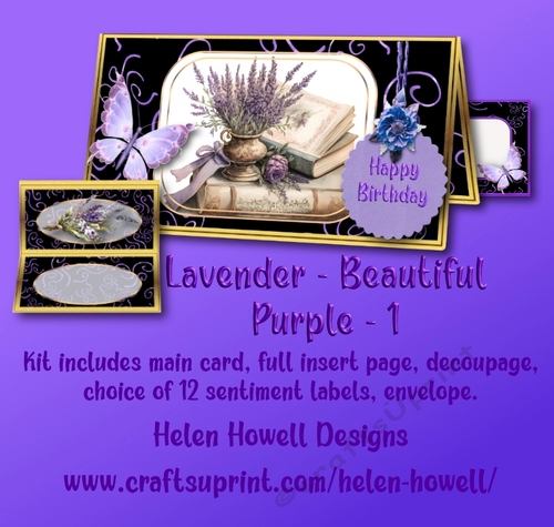 Lavender - Beautiful Purple 1 - Multi Occasions Card