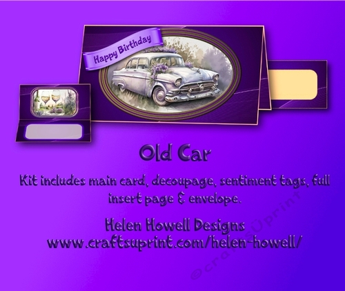 Old Car - Birthday/Fathers Day
