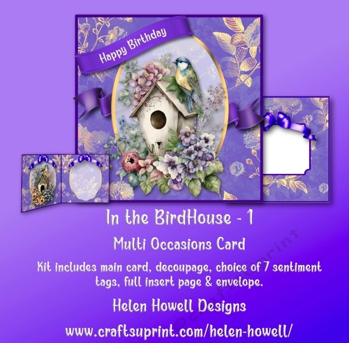 In the Birdhouse - 1 - Multi Occasions Card