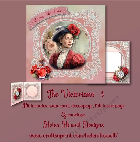 The Victorians - 3 - Multi Occasions Card