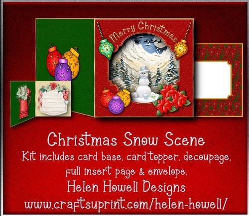 Christmas Snow Scene