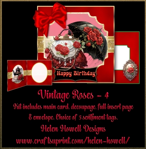 Vintage Roses -4