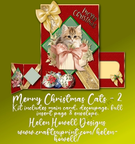 Merry Christmas Cats - 2