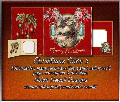 Christmas Cake 3