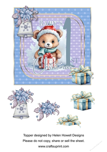 Babys First Christmas - Boy 