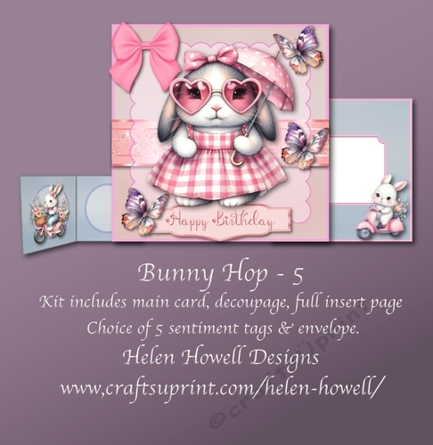 Bunny Hop 5 - Multi Occasions Card