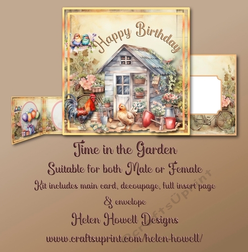 Time in the Garden - Suitable for both Male and Female