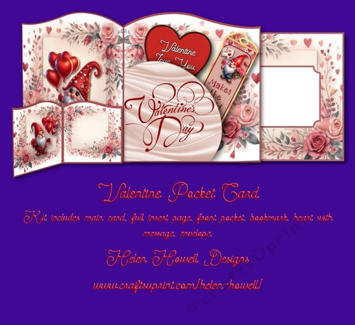 Valentine Pocket Card