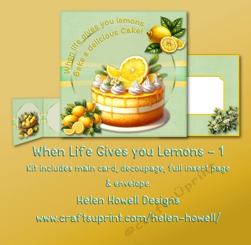 When life gives you lemons 1 - Blank Card